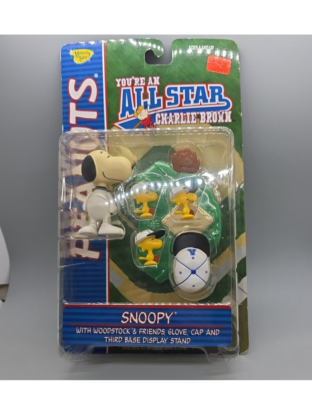 Memory Lane Snoopy With Woodstock Third Base All Star 2003